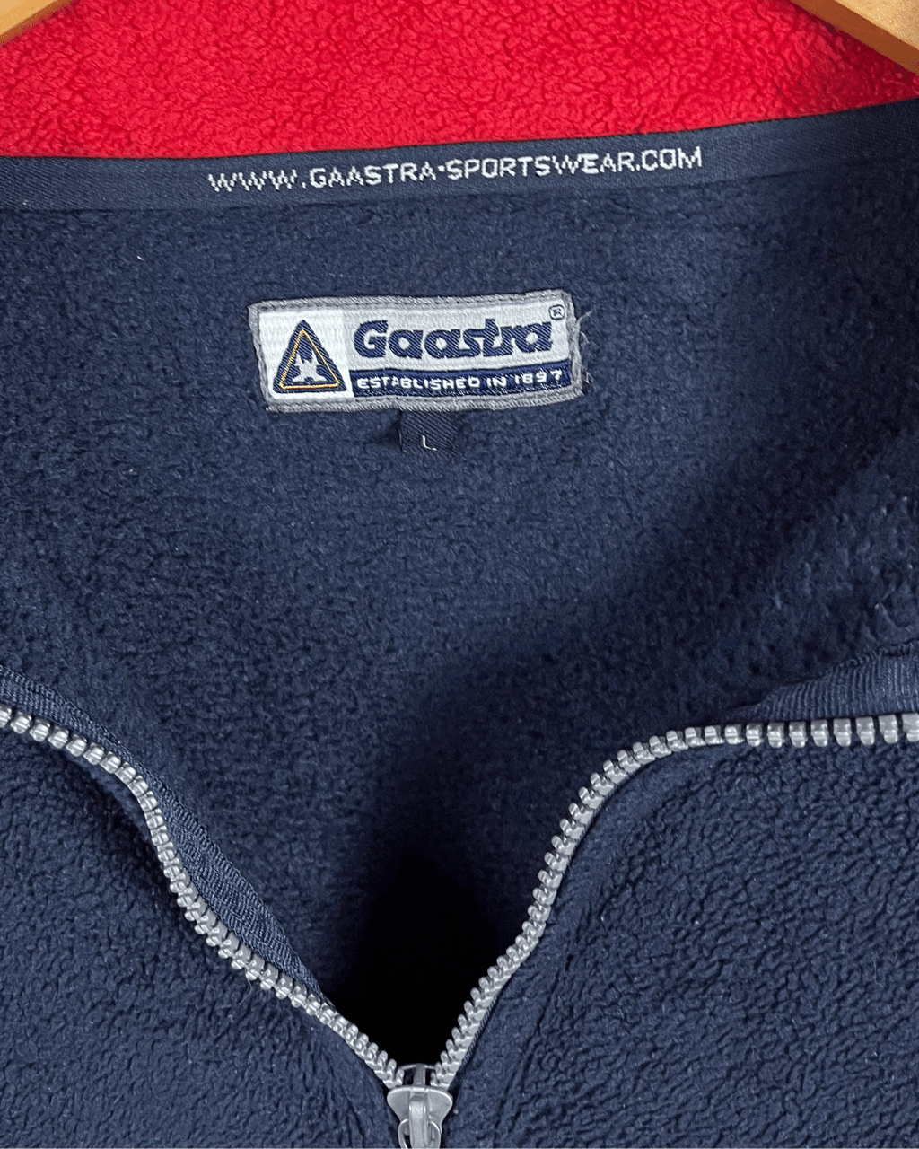 Gaastra Fleece Quarter - Zip Sweatshirt - Large - Funkify
