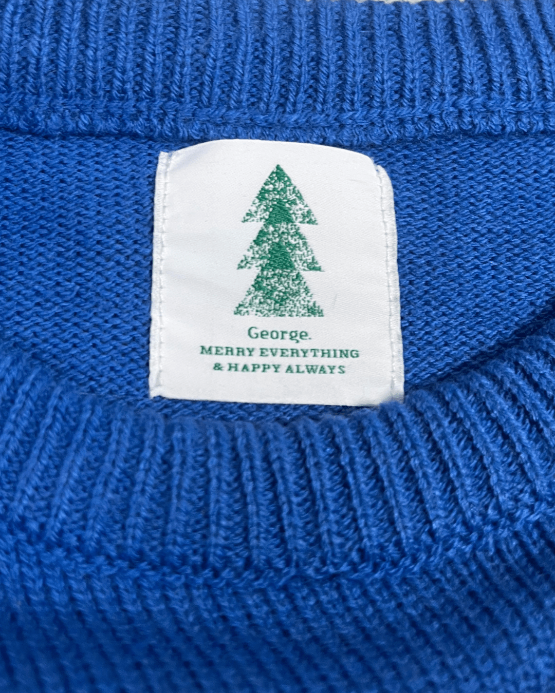 Gangster Santa Christmas Sweater Small - Funkify