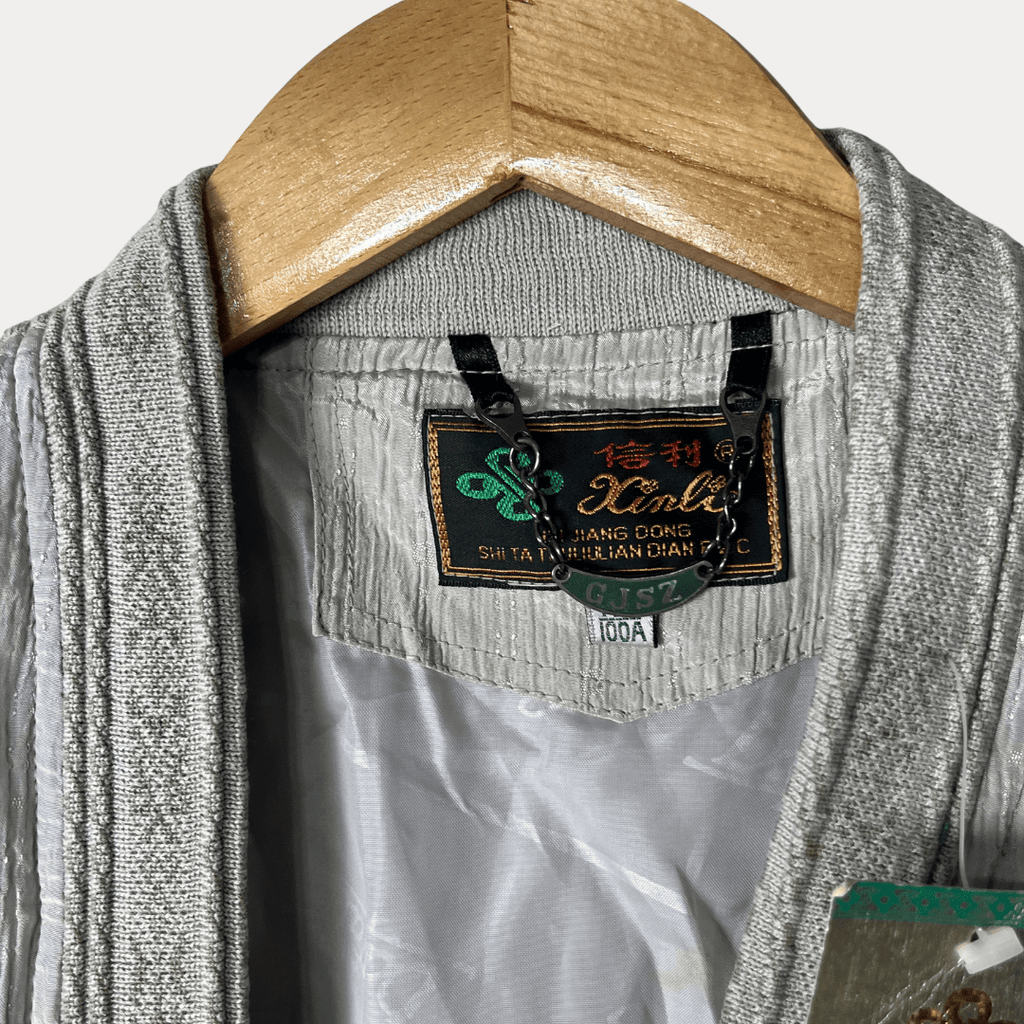 Gaoji Futshi Bomber Jacket Grey - Funkify