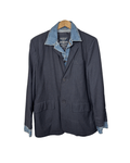 Garcia Jeanswear Hybrid Blazer with Denim Insert - Funkify