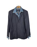 Garcia Jeanswear Hybrid Blazer with Denim Insert - Funkify
