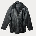 Genuine Leather with Faux Removable Fleece Piece XL - Funkify