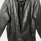 Genuine Leather with Faux Removable Fleece Piece XL - Funkify
