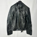Genuine Leather Women's Biker Jacket Small - Funkify