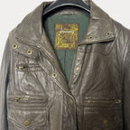 Genuine Leather Women's Cropped Jacket - Funkify