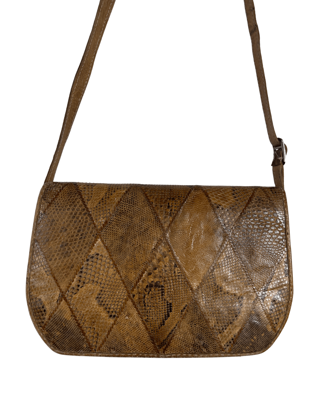 Genuine Snakeskin Crossbody Bag - Funkify