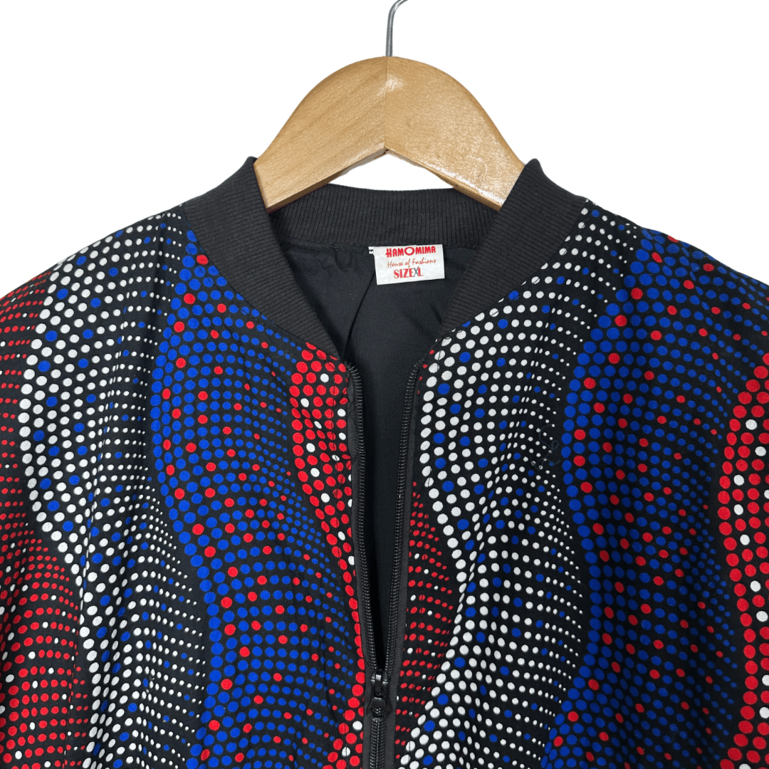 Geo Patterned Jacket XL - Funkify