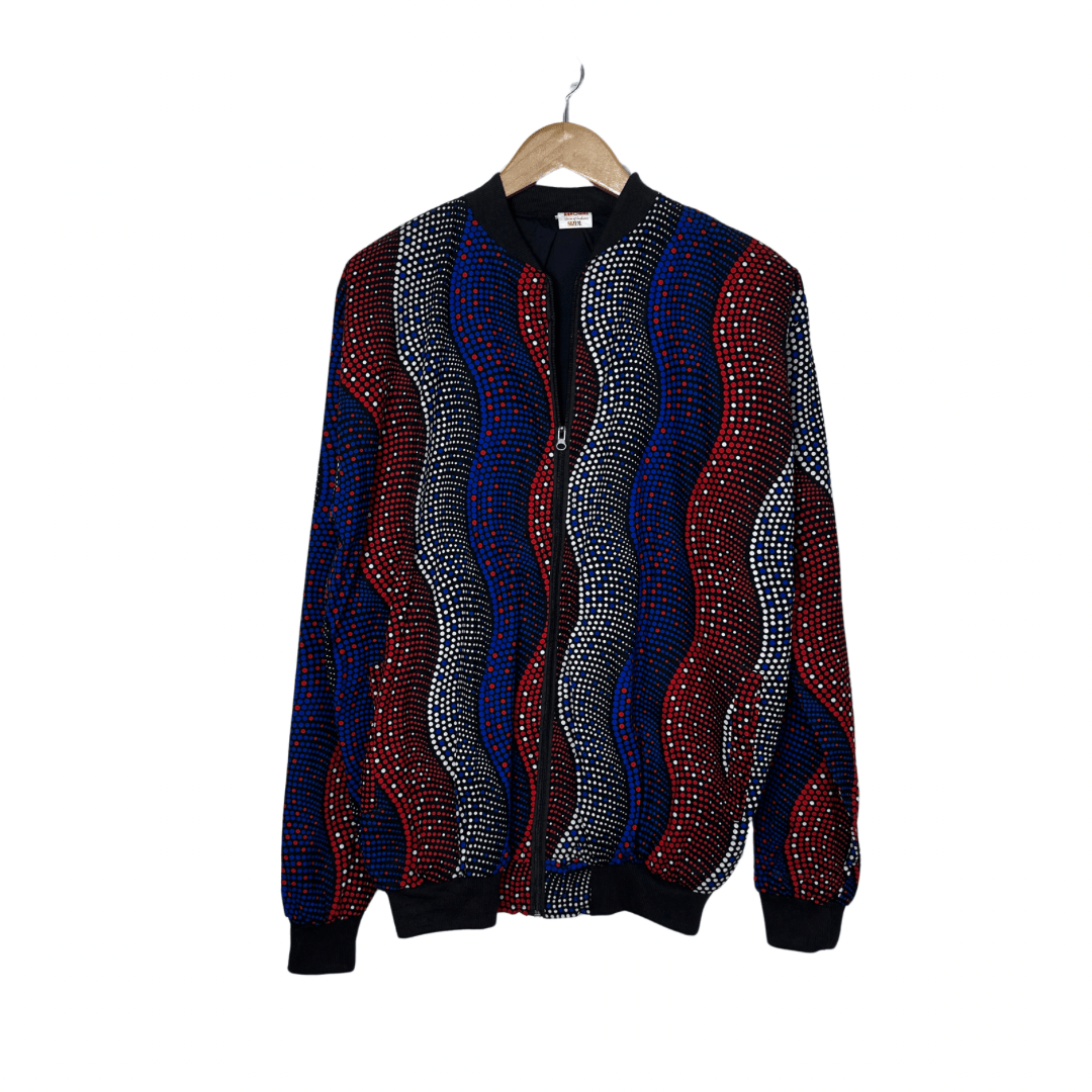Geo Patterned Jacket XL - Funkify