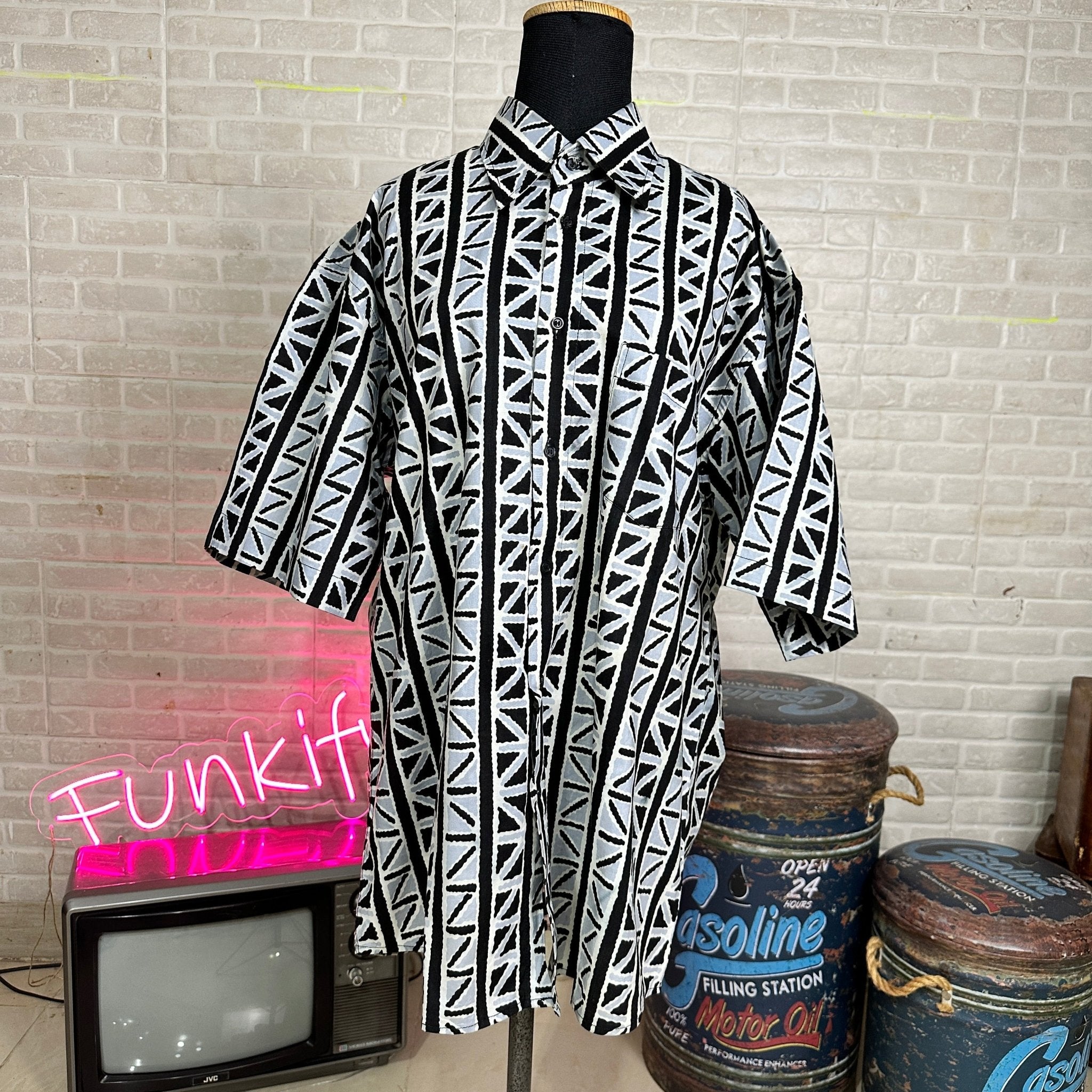 Geo Shapes Shirt - Funkify