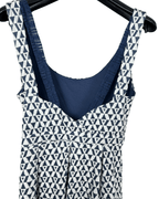 Geometric Fit - and - Flare Dress Small - Funkify