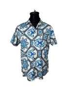 Geometric Pattern Shirt Large - Funkify