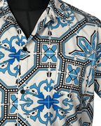 Geometric Pattern Shirt Large - Funkify