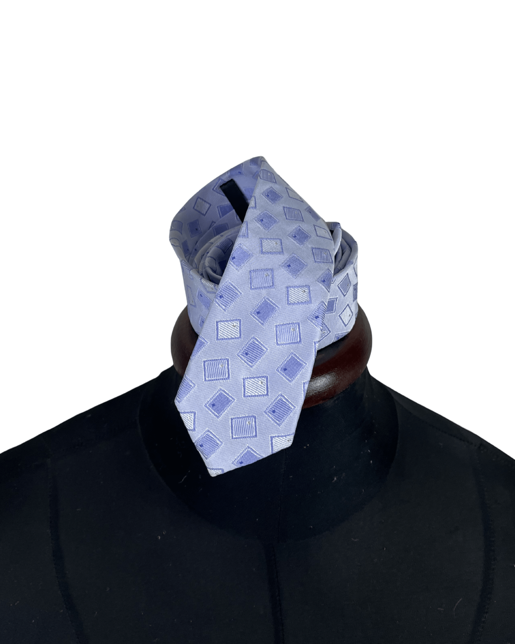 Geometric Slim Necktie - Funkify