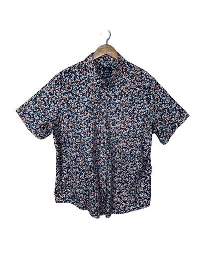 George Classic Fit Floral Shirt 2XL - Funkify