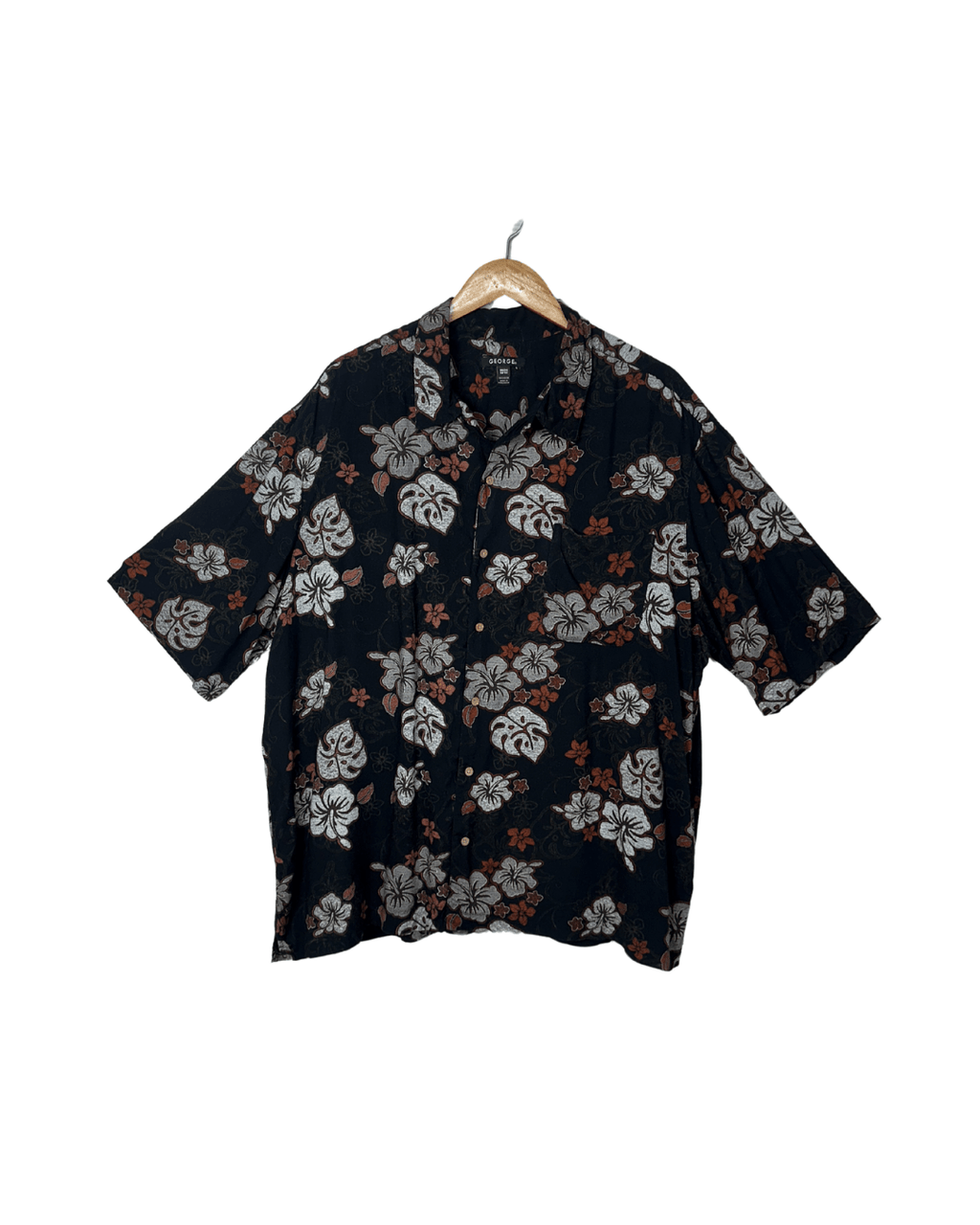 George Floral Shirt 2XL - Funkify