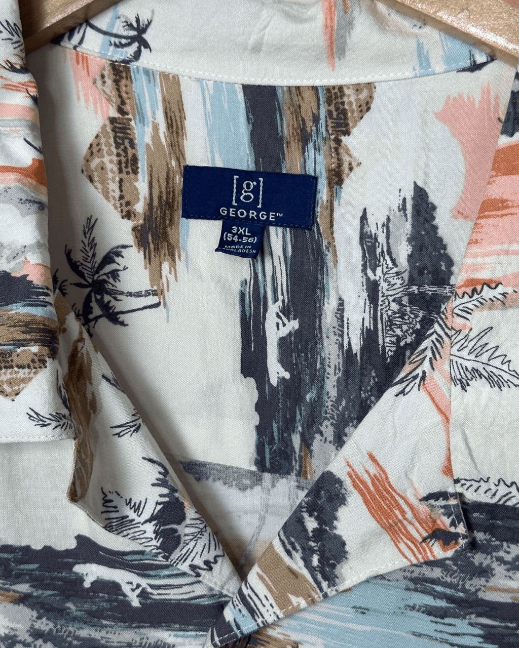 George Hawaiian Shirt 3XL - Funkify