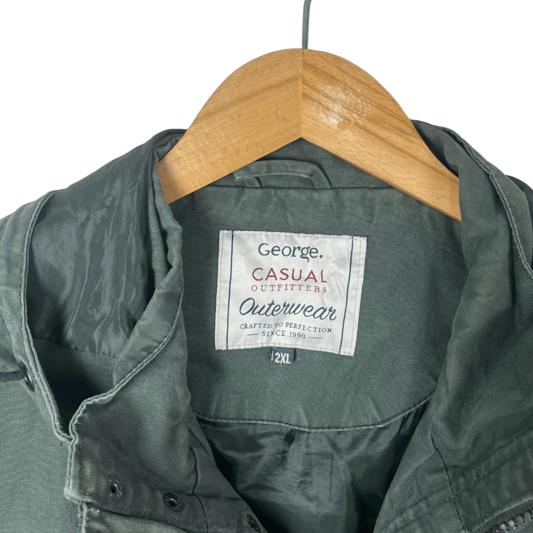 George Olive Green Jacket 2XL - Funkify