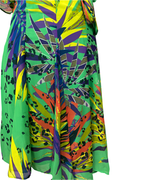 George One - Shoulder Tropical Dress - Funkify