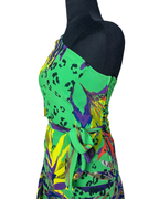 George One - Shoulder Tropical Dress - Funkify