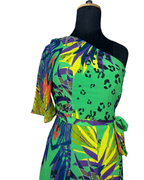 George One - Shoulder Tropical Dress - Funkify