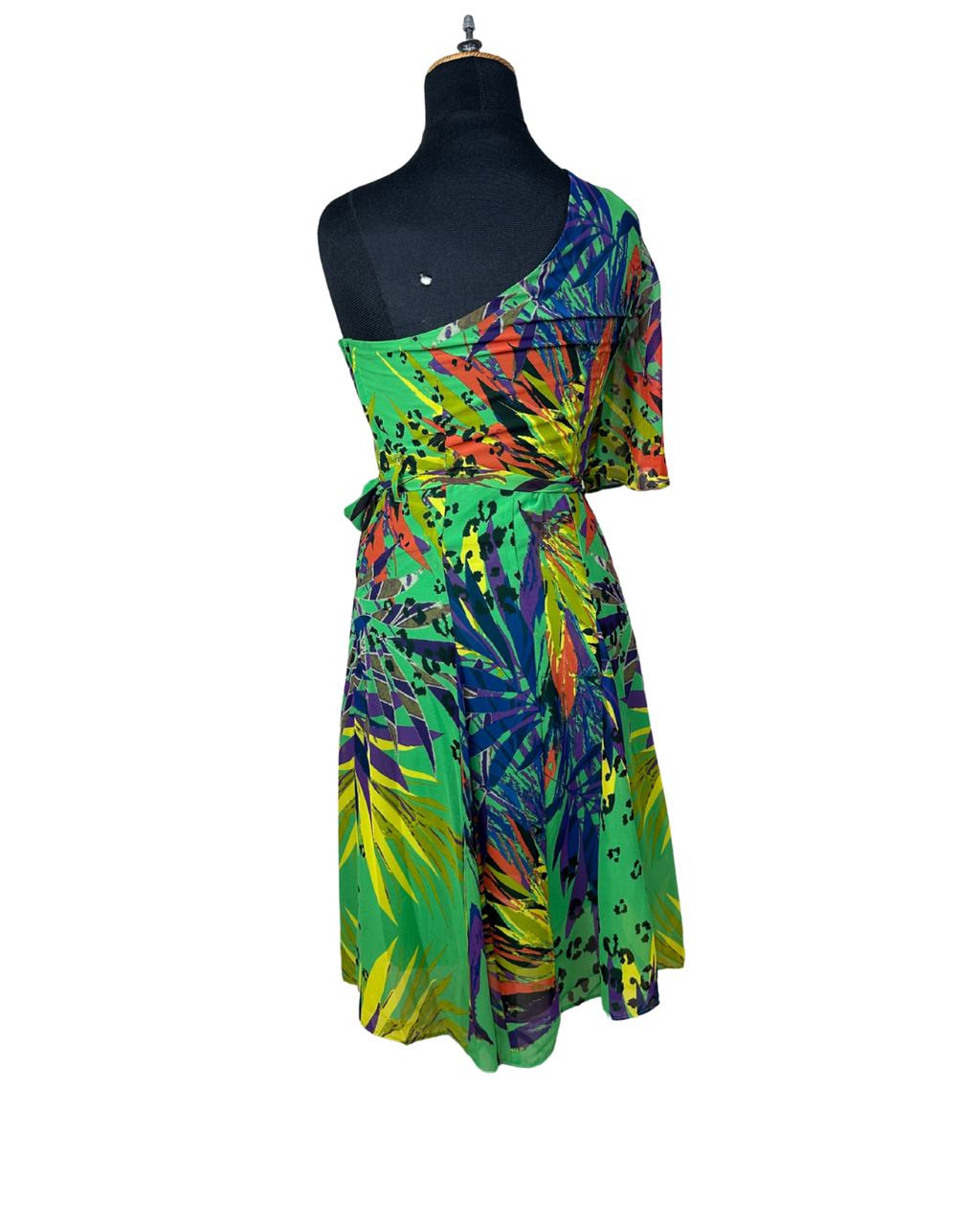 George One - Shoulder Tropical Dress - Funkify