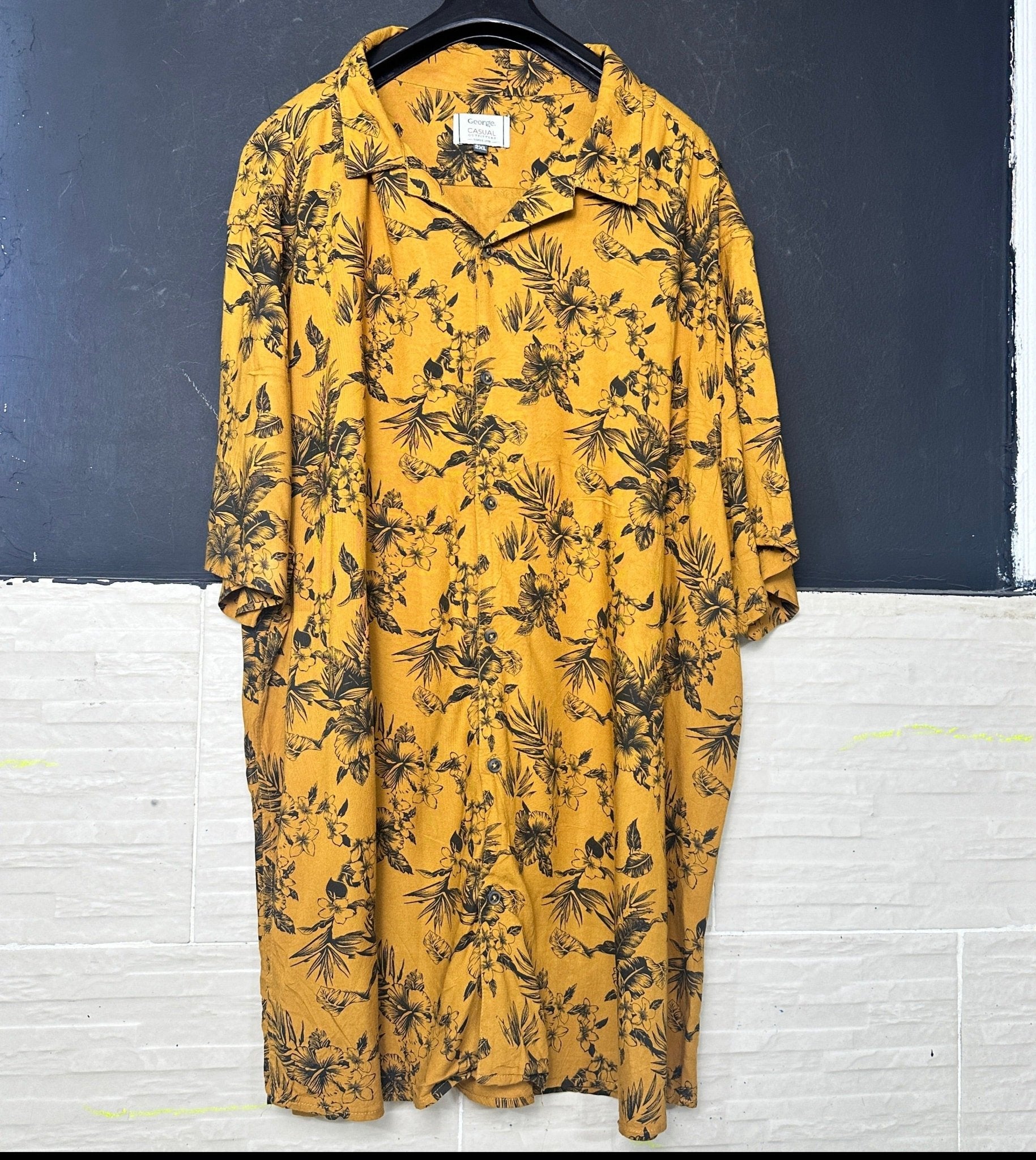 George. Viscose Shirt 2XL-3XL - Funkify