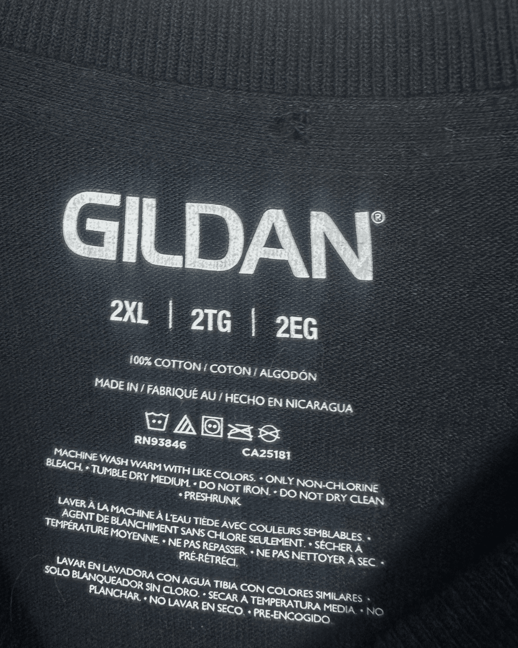 Gildan Clctd.T-shirt - 2XL - Funkify