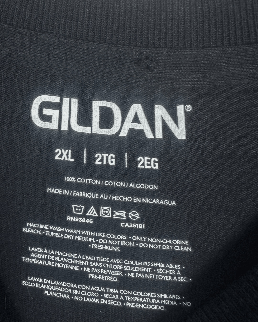 Gildan Clctd.T-shirt - 2XL - Funkify