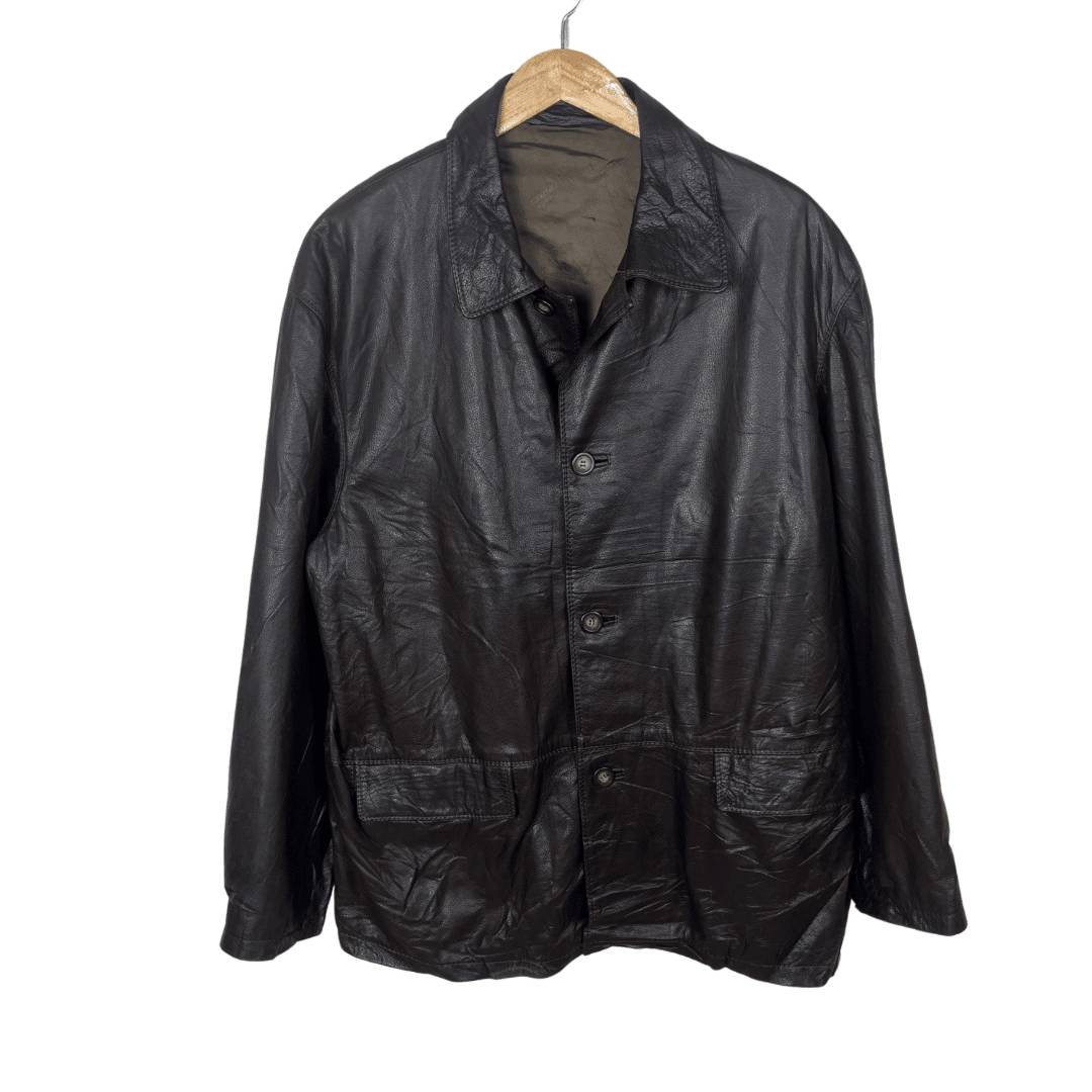 Giorgio Sappini Leather Jacket 2XL - Funkify