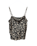 Glassons Cowl Neck Leopard Cami Top - Funkify