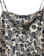 Glassons Cowl Neck Leopard Cami Top - Funkify