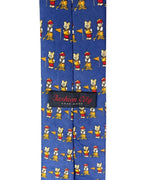 Golfing Teddy Bears necktie 10 cm - Funkify