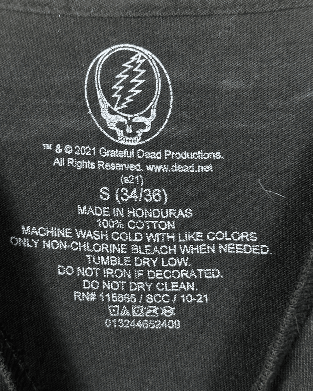Grateful Dead Dancing Bears T-Shirt Small - Funkify