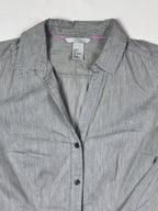Gray Fitted Shirt - EUR 34 - Funkify