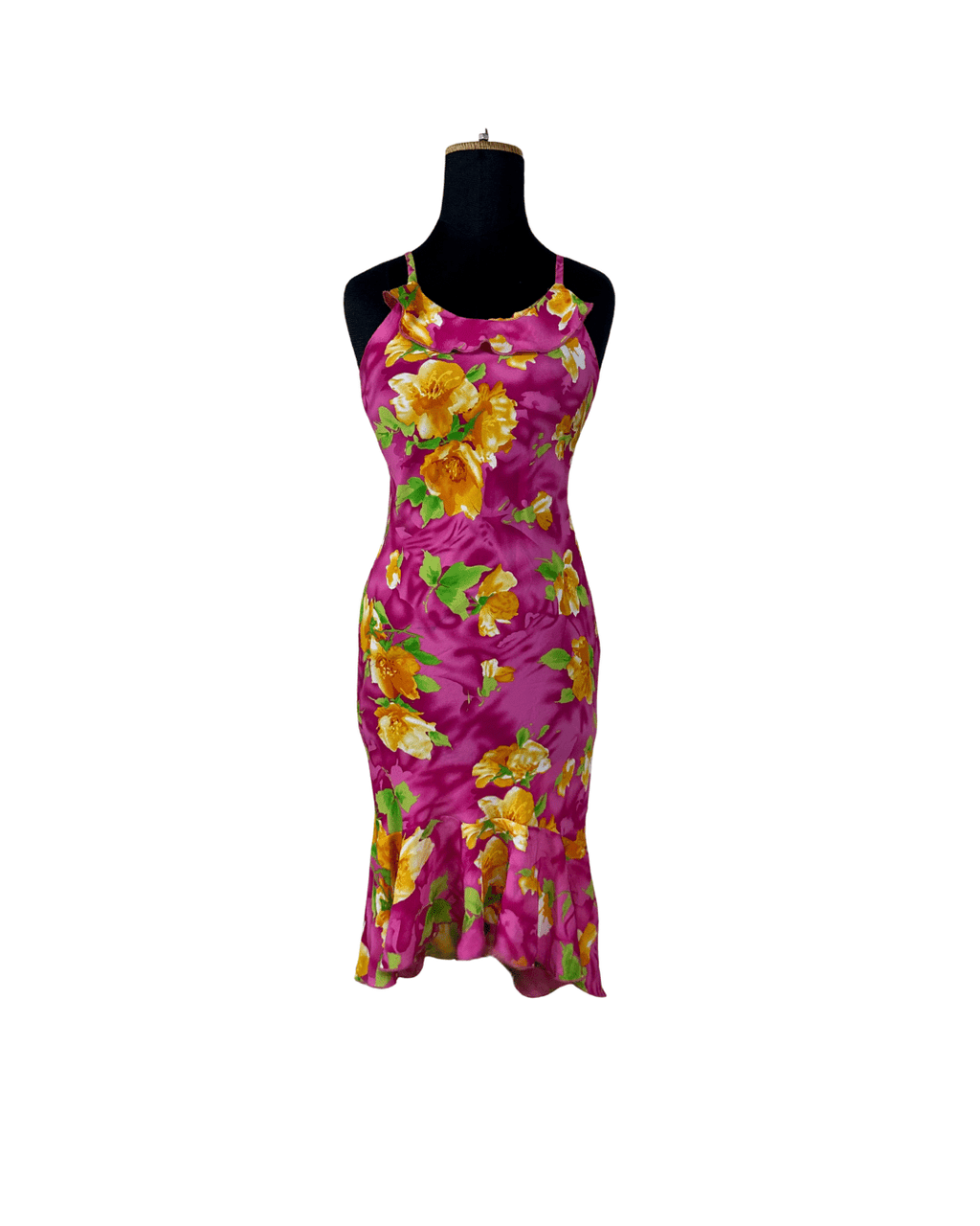 Great Escape Floral Back - Tie Dress - Small/Medium - Funkify