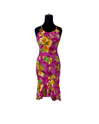 Great Escape Floral Back - Tie Dress - Small/Medium - Funkify