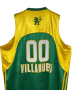 Green Arrow Villanueva Satin Basketball Jersey 2XL - Funkify