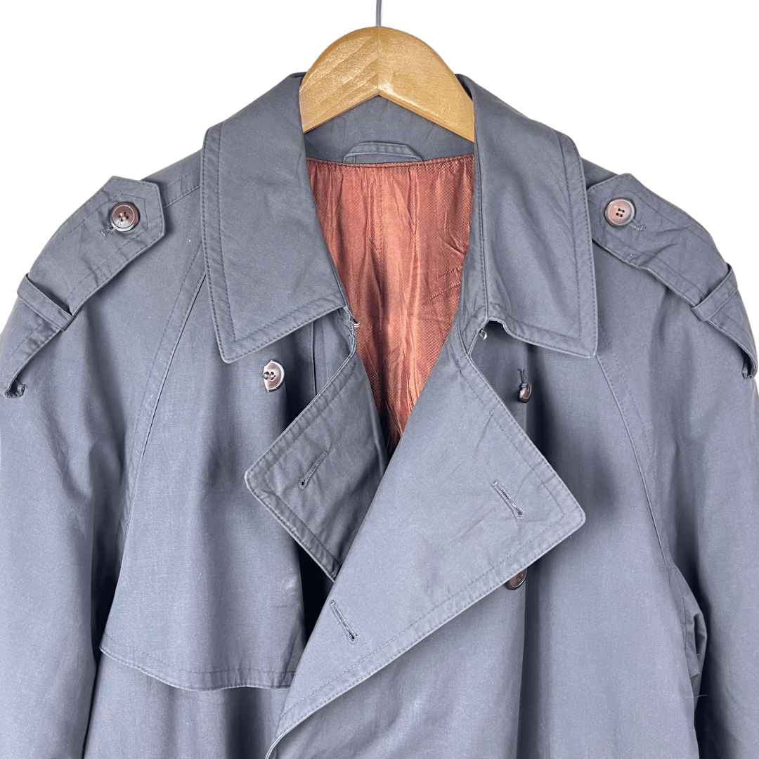 Grey Trench Coat - Funkify