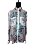 Guess Long Sleeve Women's Shirt with Embellished Collar - Funkify