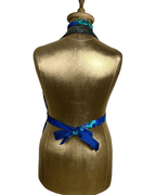 Handmade Upcycled Necktie Halter Vest Top with Choker - Funkify
