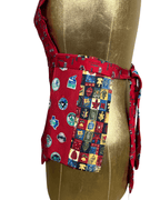 Handmade Upcycled Tie Halter Vest Top & Choker - Funkify