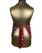 Handmade Upcycled Tie Halter Vest Top & Choker - Funkify