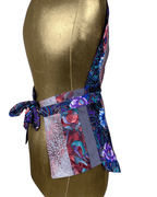 Handmade Upcycled Tie Halter Vest Top & Choker - Funkify