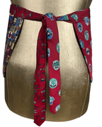 Handmade Upcycled Tie Halter Vest Top & Choker - Funkify