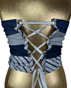 Handmade Upcycled Tie Tube Top - Funkify