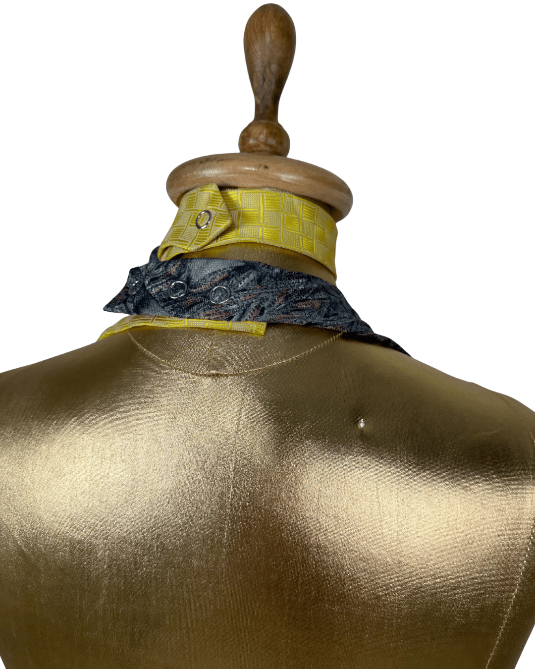 Handmade Upcycled Tie Vest Top and Choker - Funkify