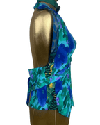 Handmade Upcycled Tie Vest Top & Choker - Funkify