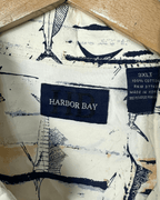 Harbor's Bay Fish Print Shirt 3XL - Funkify