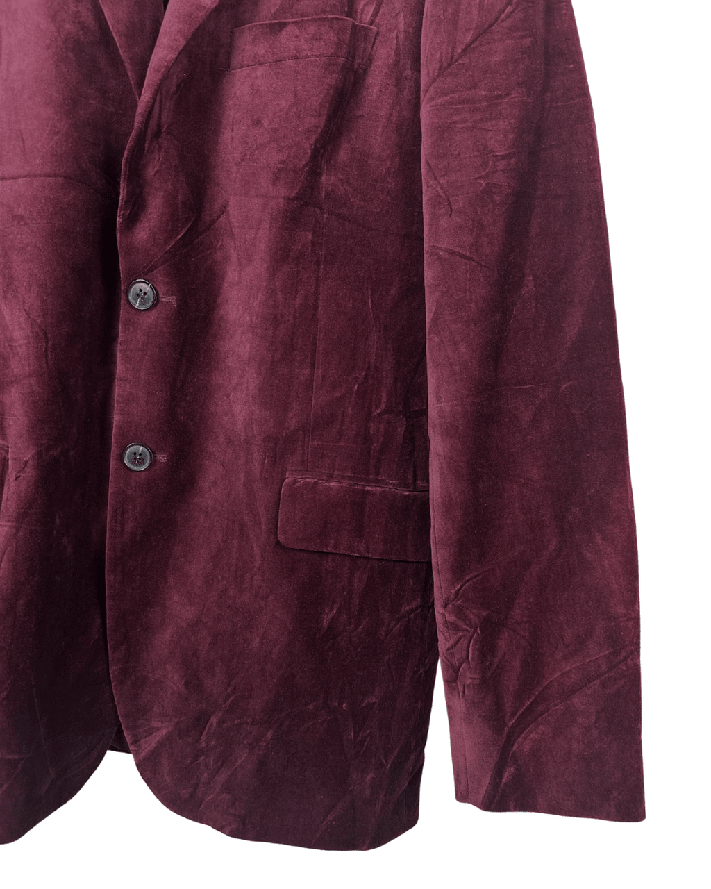 H.E. Premium by Mango Men's Slim Fit Velvet Blazer 54 - Funkify