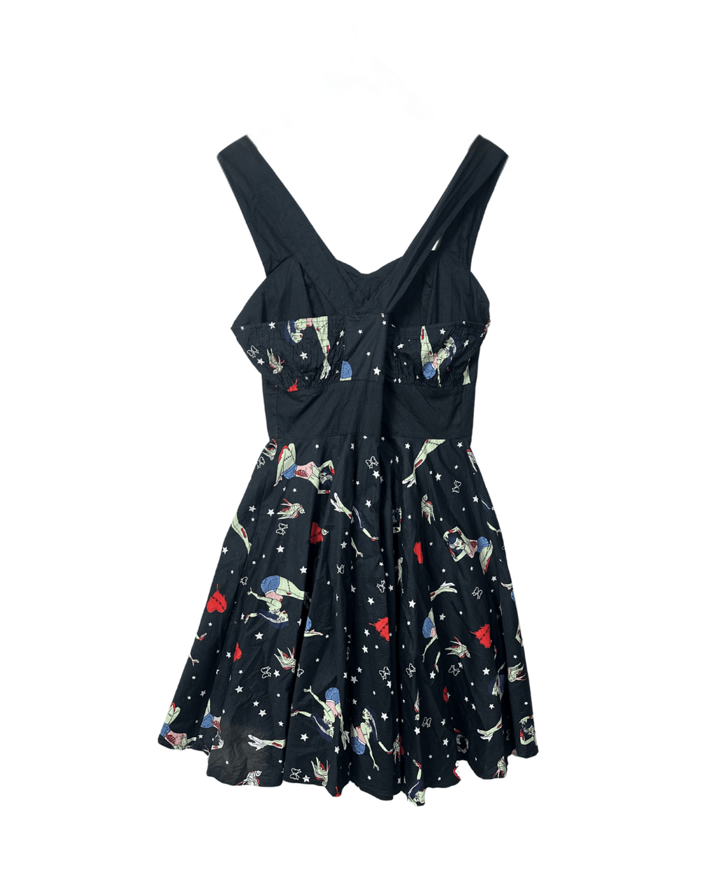 Hell Bunny Forever Dead 50’s Style Dress Medium - Funkify